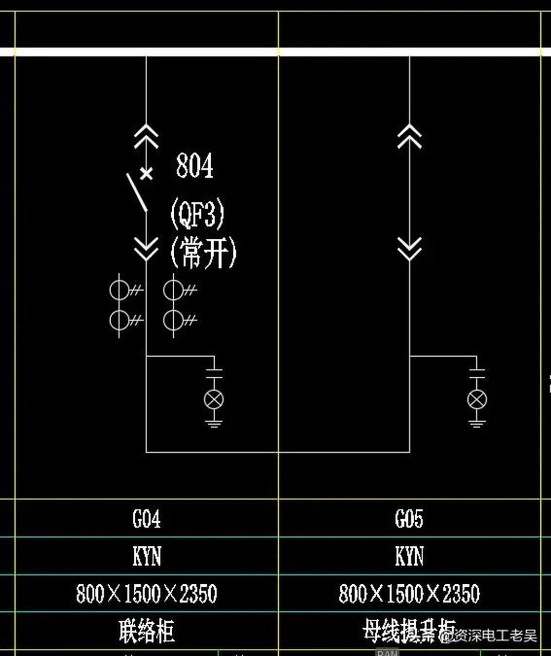 电气柜接线图图片