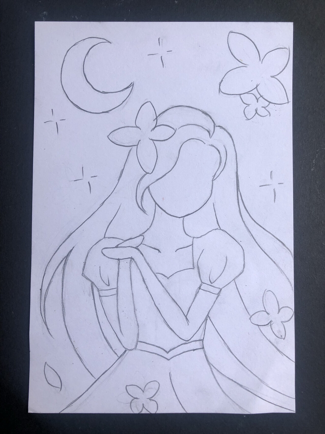 蜡笔测评 | 长发公主9490(附教程色号) 最近很多姐妹喜欢我的画