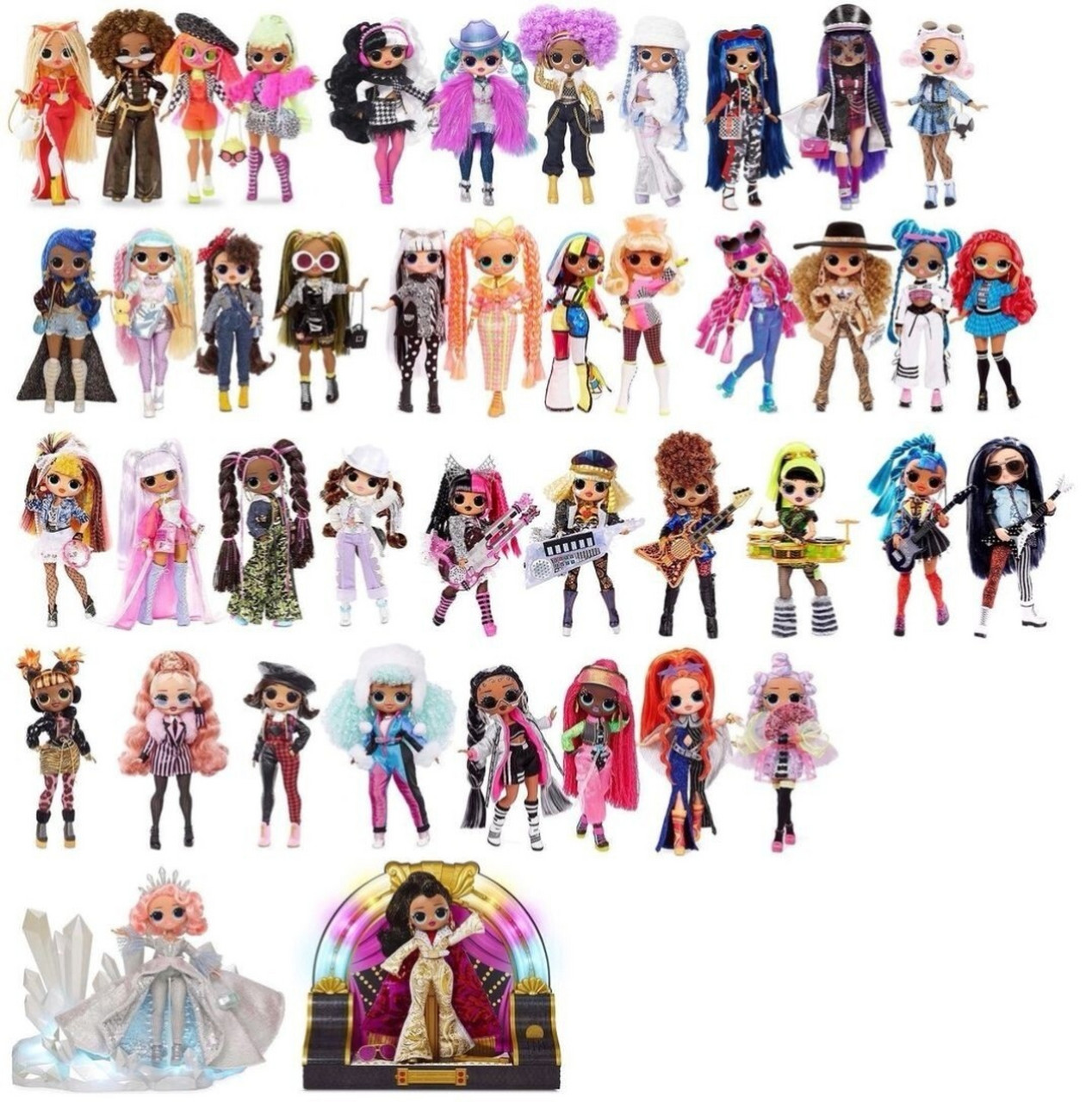 lol惊喜娃娃omg大姐姐全款图鉴更新