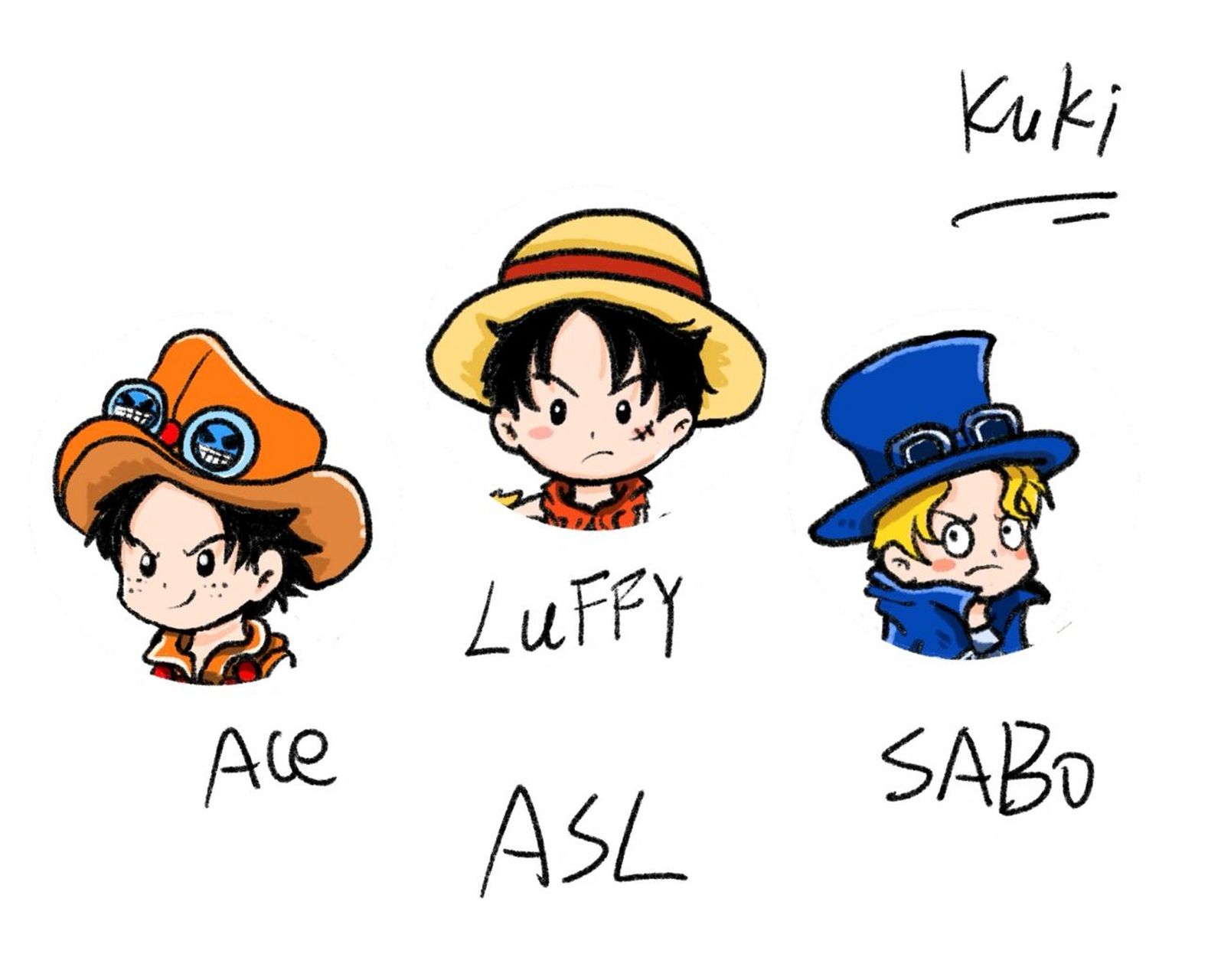 海贼王# #路飞# #艾斯# #萨博# #onepiece# #海贼王三兄弟asl