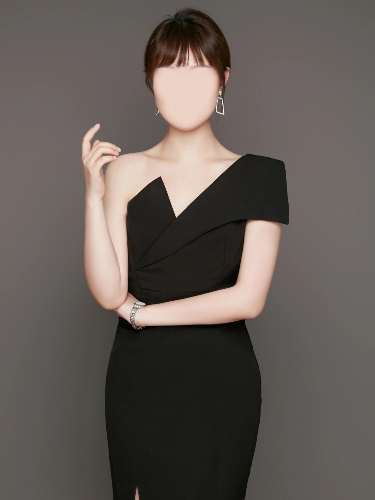 自拍转形象照/证件照转形象照哦 一张完美的职业照,发型和服装都很