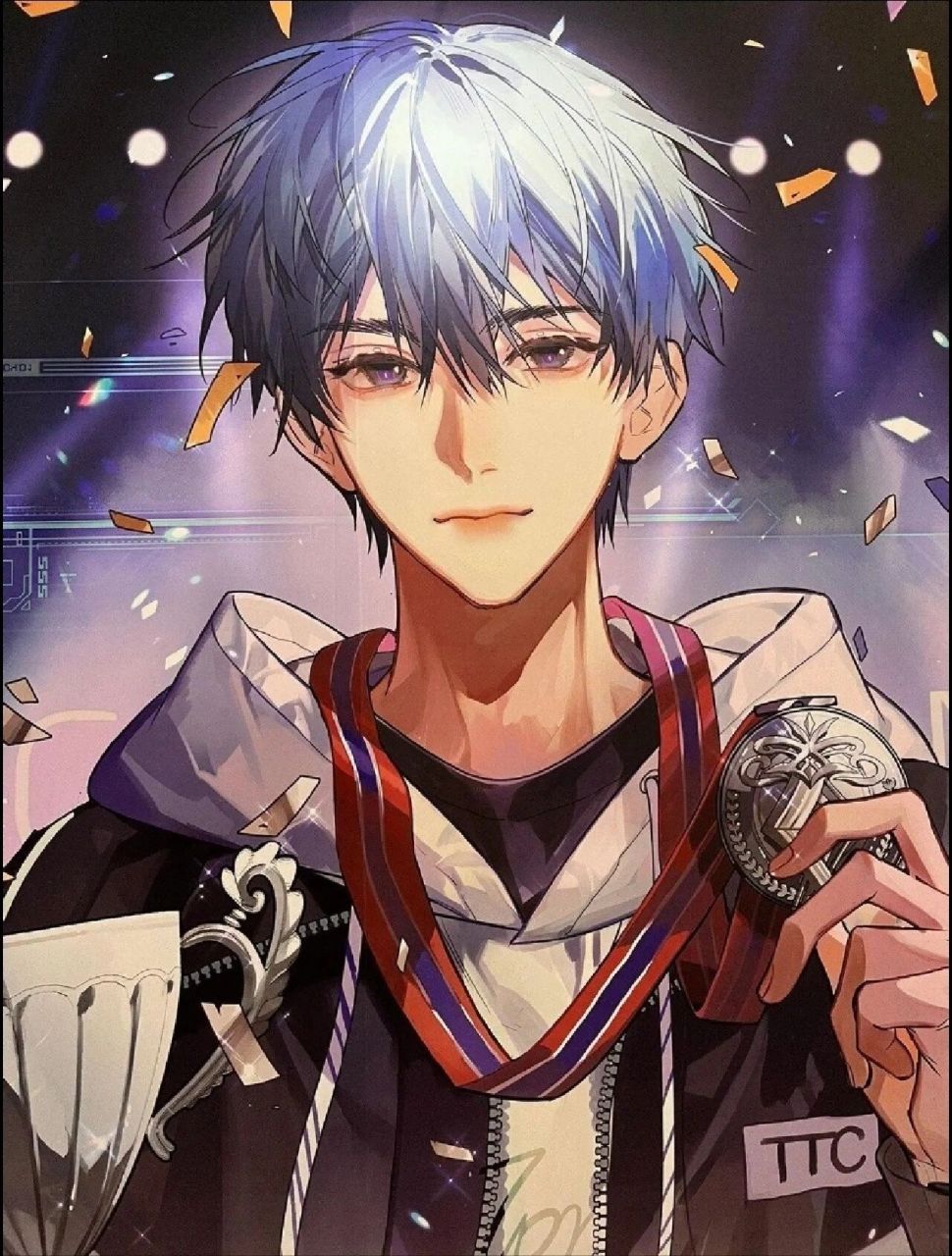 蓝毛儿子 图发了