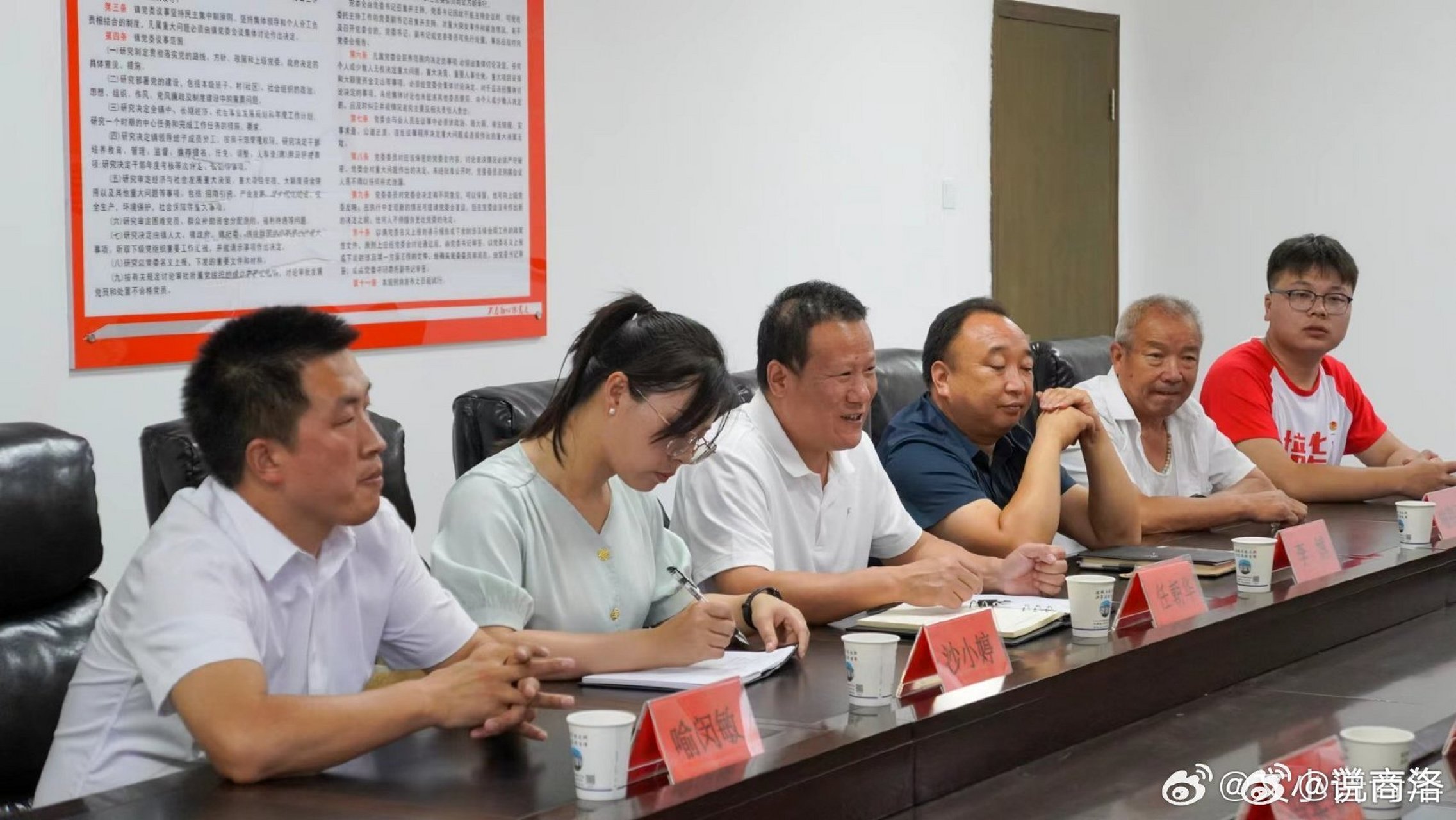 网友文小普青年投稿:7月19日,商州区团委;大荆镇党委,镇政府,关工委