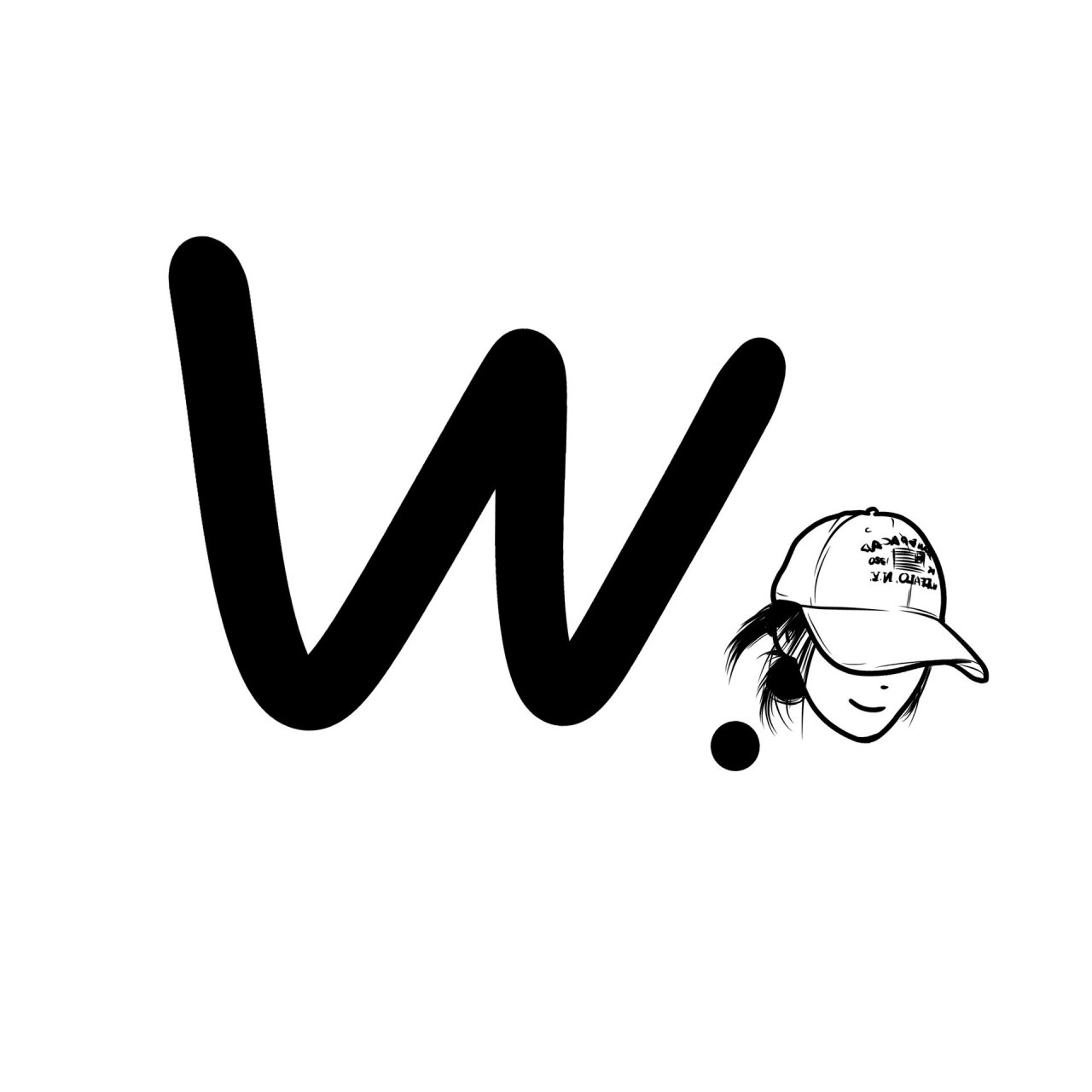 简约字母专属小头像可爱卡通头像个性创意 字母小头像后续来咯 白天很