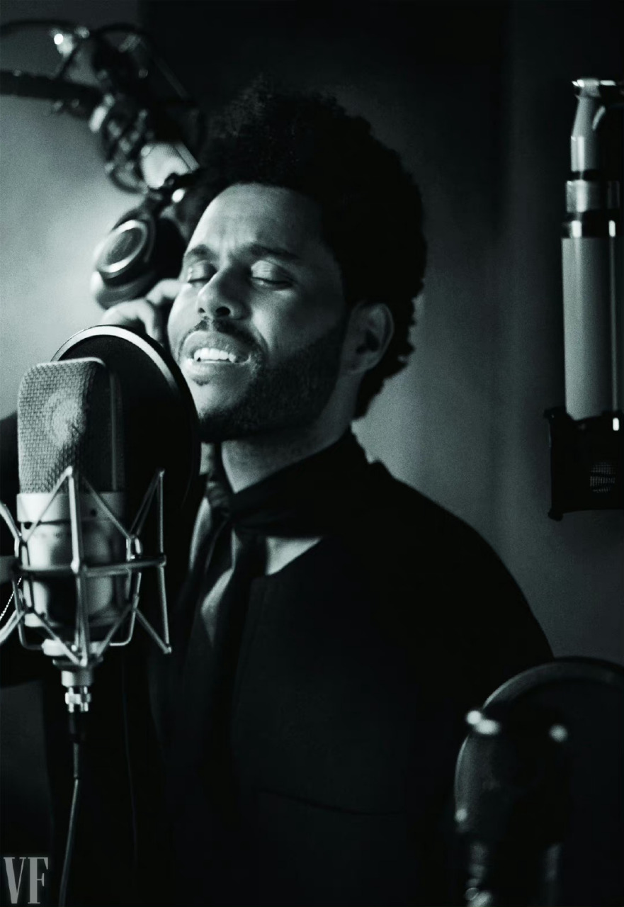 乐坛人气新人 abel tesfaye 刊登「vanity fair」杂志封面写真组图