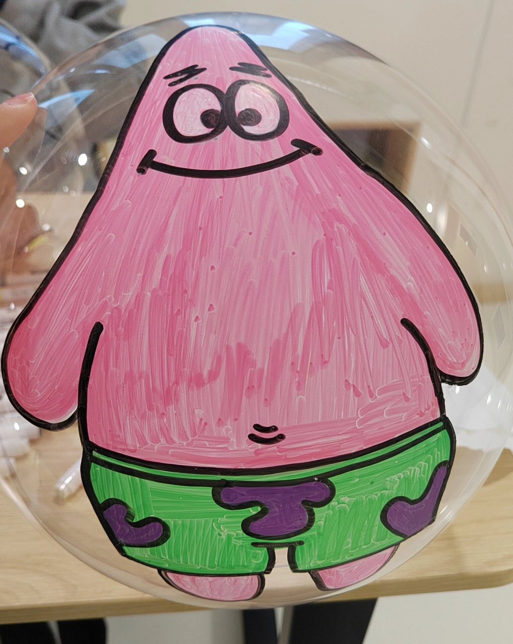 被夸好开心之手绘波波球09 帮忙做环创画画