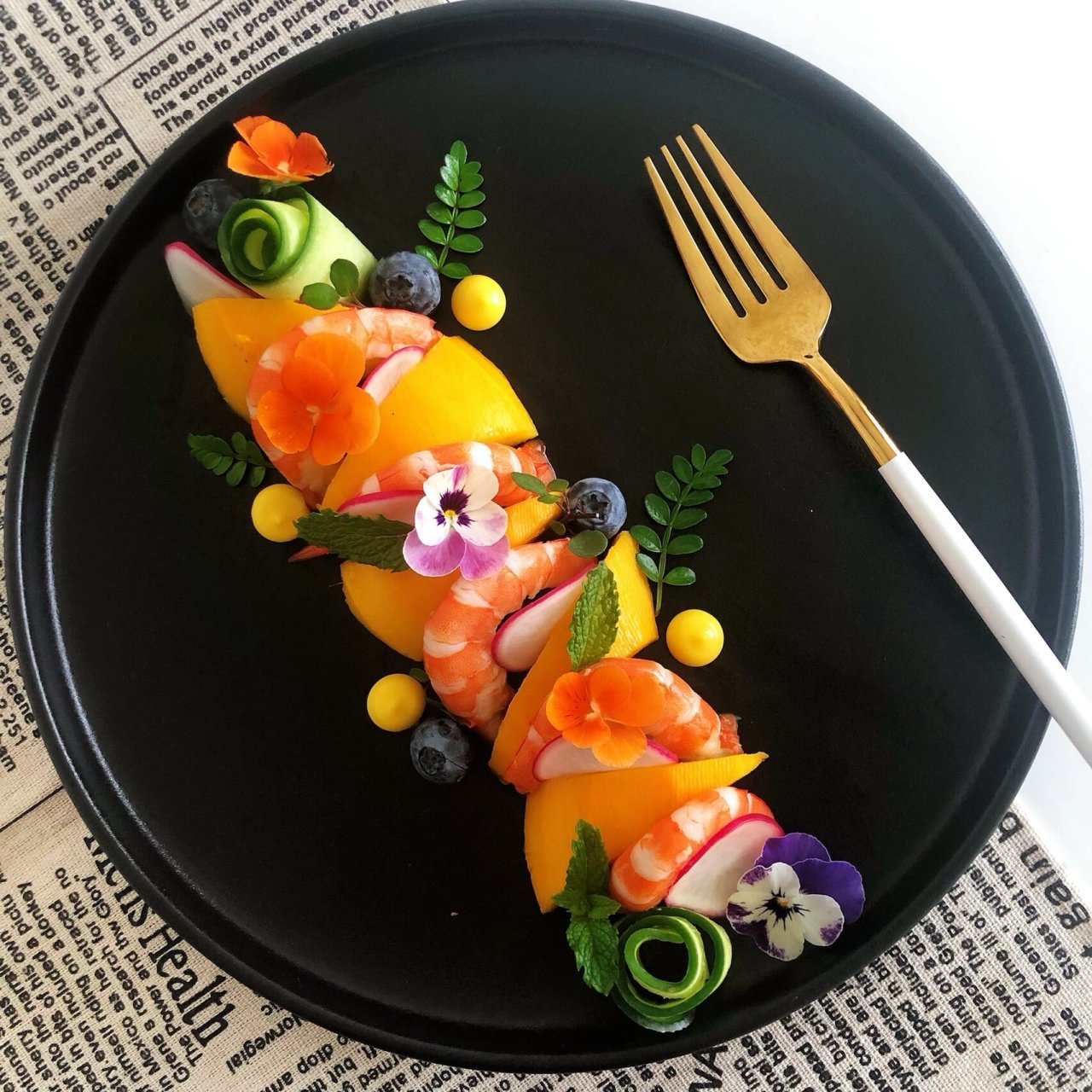 我的下午茶摆盘合集(十二)低脂低卡高颜值94 炫一个高颜值下午茶