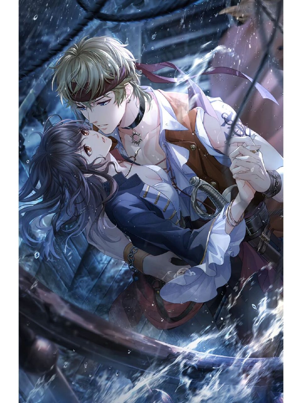 高清卡面分享‖恋与制作人七夕95 #乙女游戏# #壁纸# #卡面# #恋与