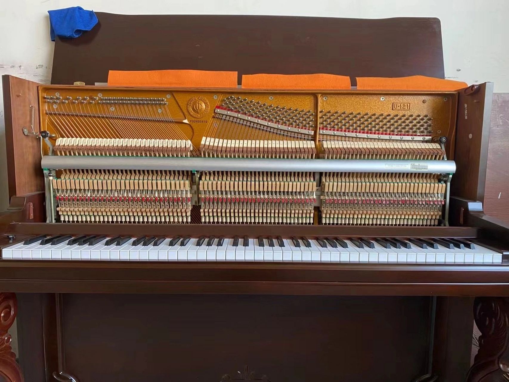 韩国二手英昌钢琴u121fbx 家用考级 99成新 u-121fbx是进口韩国英昌
