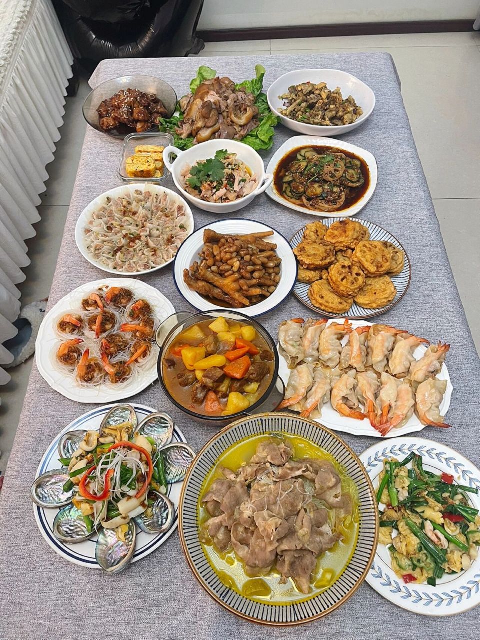 生日餐 生日菜谱 在家过生日 昨日份快乐7815 6个人16个菜93