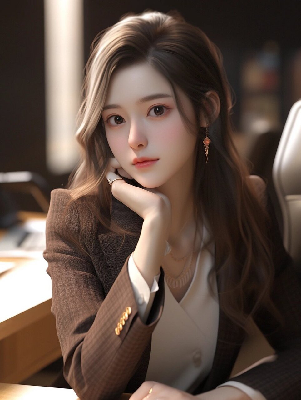 【女生头像】霸道女总裁,御姐型姐姐 过来, 喜欢姐姐嘛?