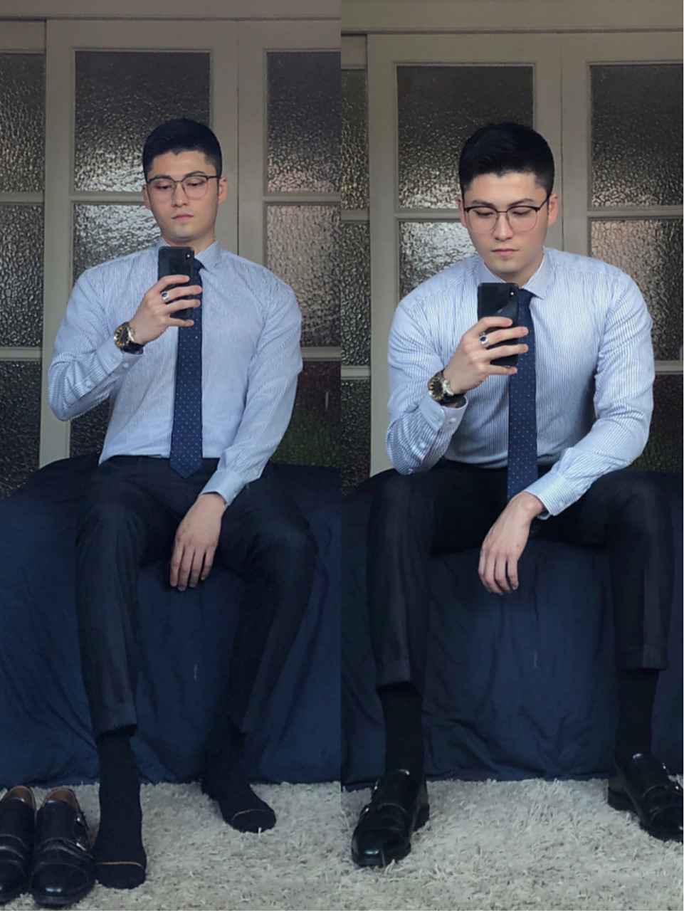 "话少面瘫表情屌,眉目犀利刻骨刀"90 禁欲风格是这几年特别流行的