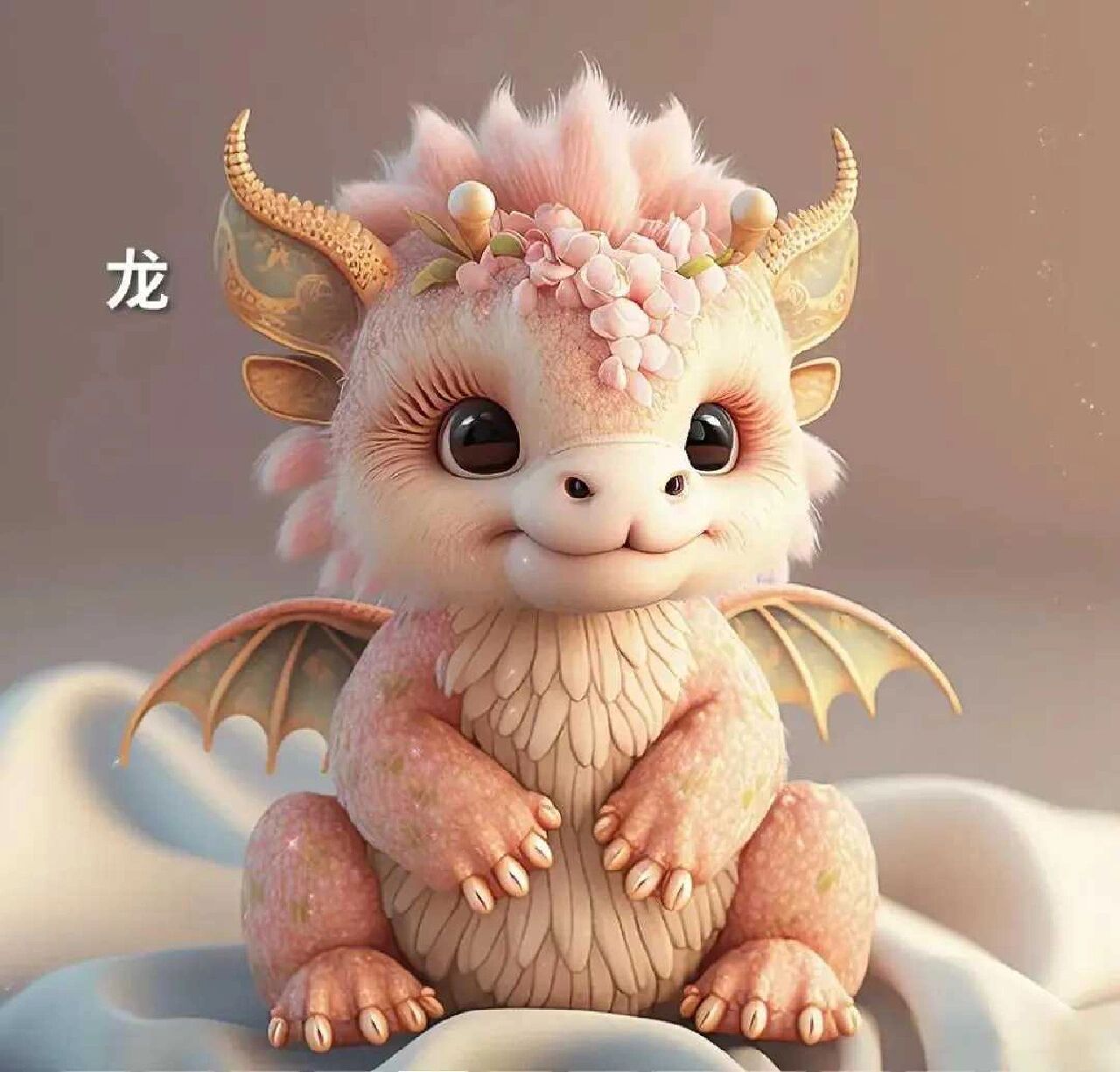 十二生肖中的虎,龙,狗的可爱头像