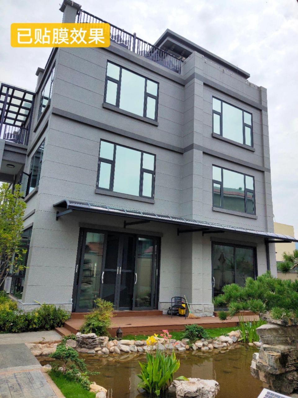 隔热防晒玻璃膜 遮阳防晒,阻隔紫外线,隔热防爆 减弱刺眼强光,单向透