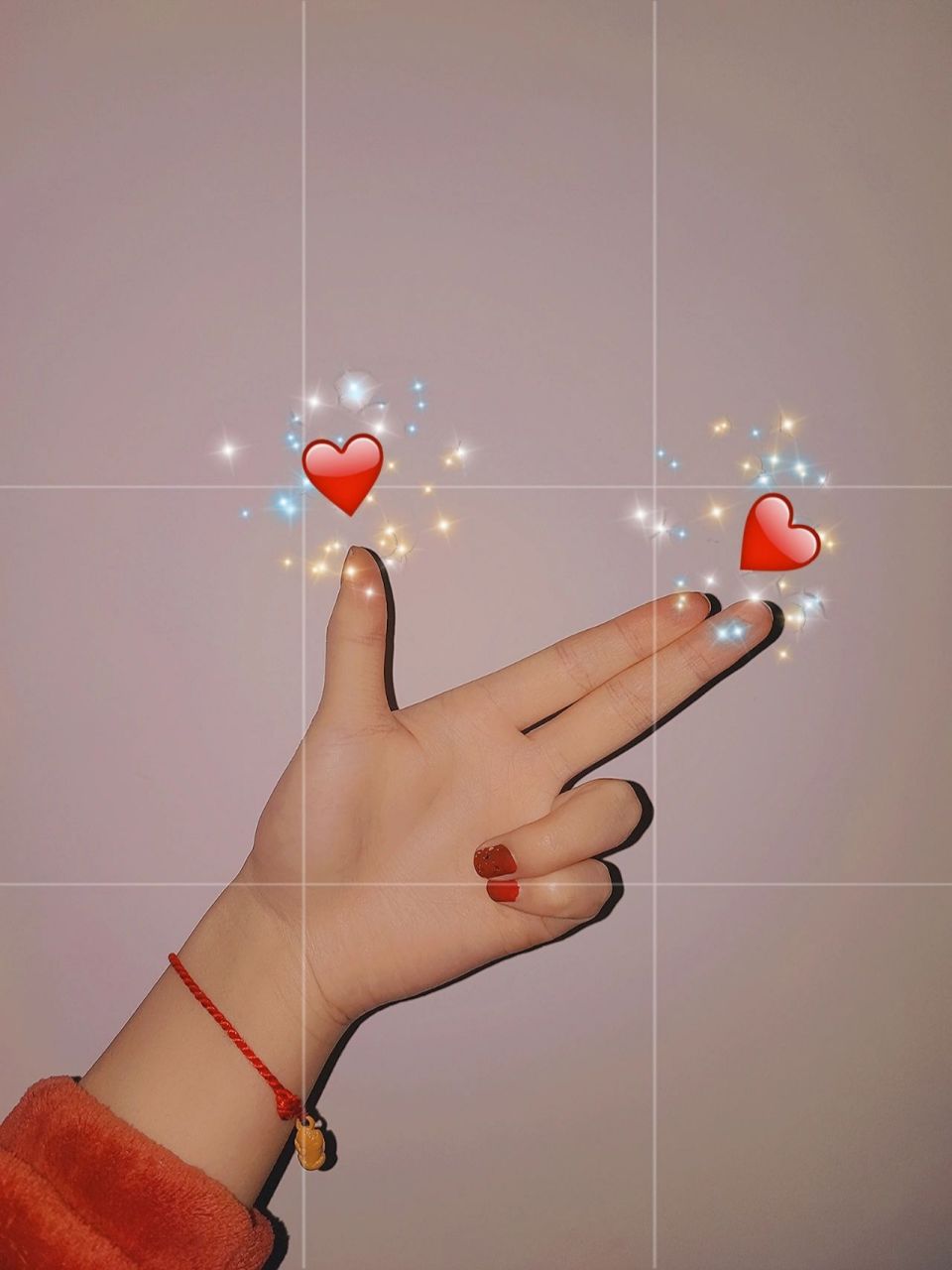 9696ins最火的爱心手势7815附教程 前一段时间迷上了ins最火