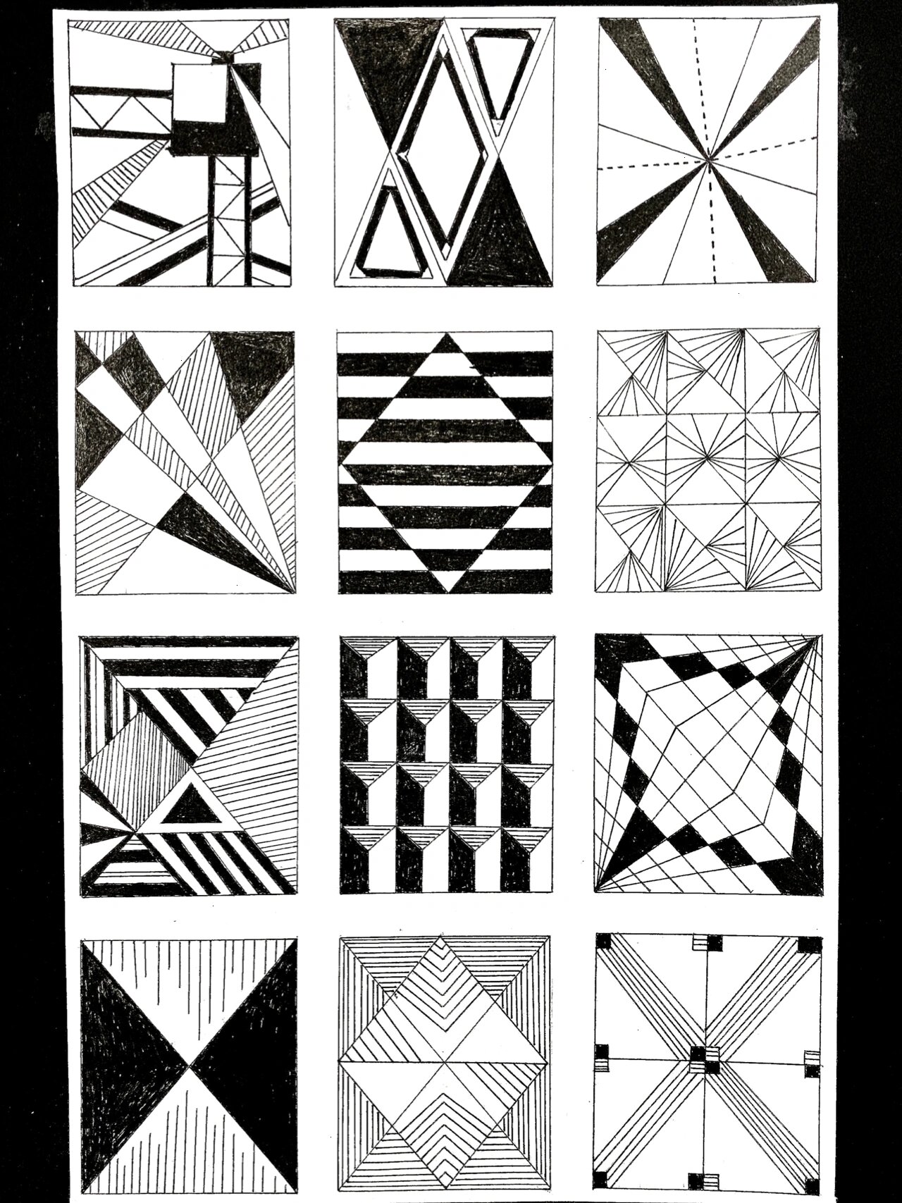 ①一波小可爱们的点线面