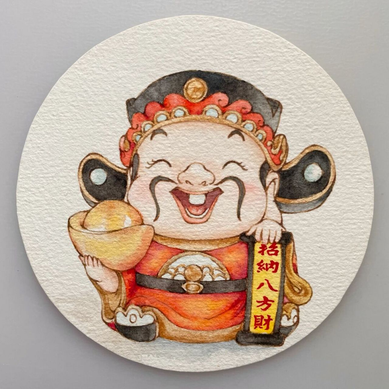 大年初五迎财神～ 当然要积极参与啦!