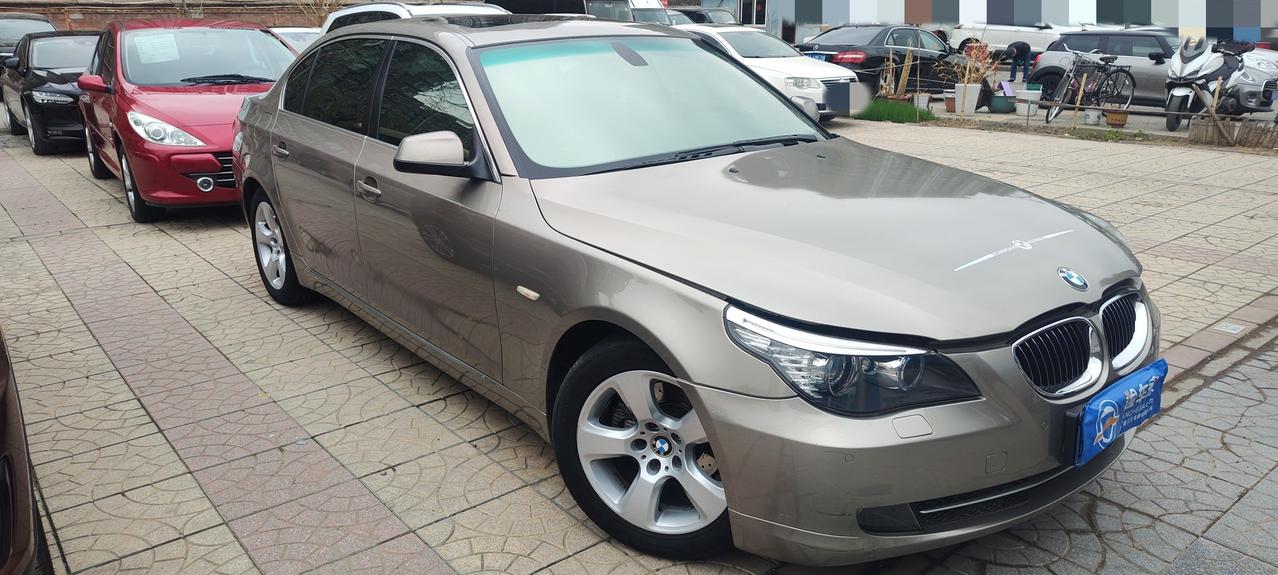 前两天,在山东临沂,帮粉丝小哥检测了一台08款宝马5系523li 典雅型,这