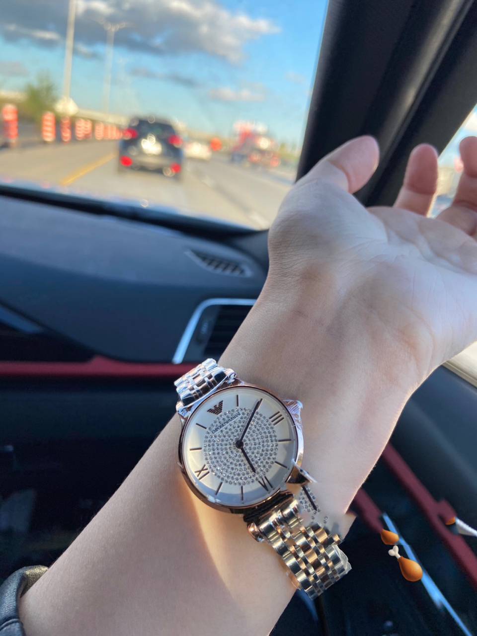 ar1926～ 16615型号阿玛尼ar1926 金银相间满天星 还有全金和全