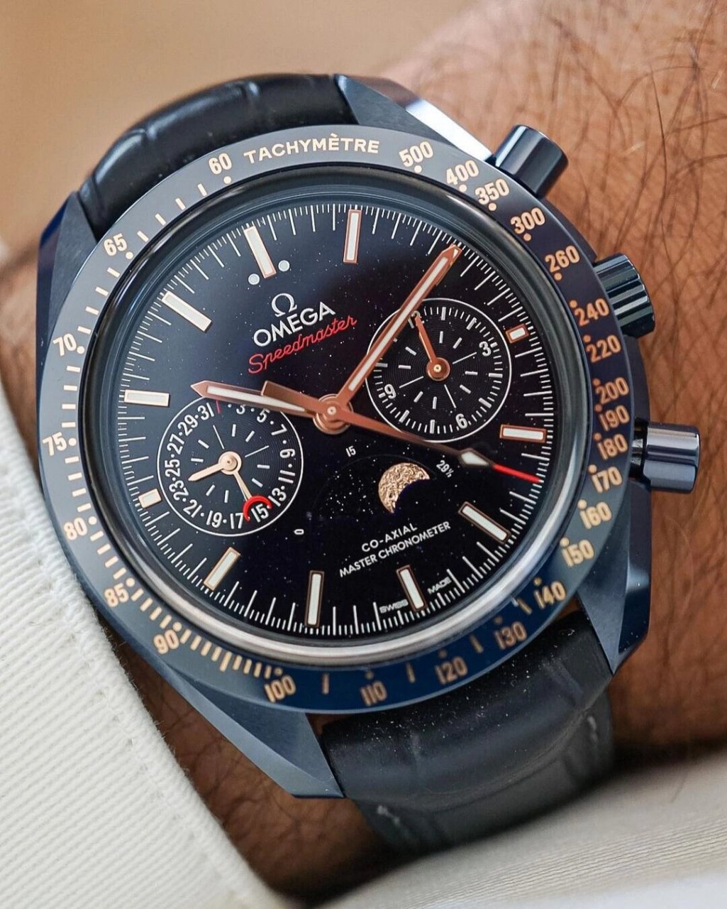 欧米茄 超霸月相