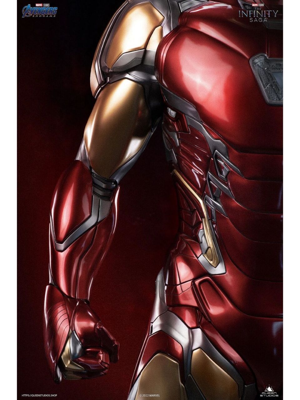 queen02studios钢铁侠mk85全身像 公布 比例:1/1 204cm(高)112cm(宽