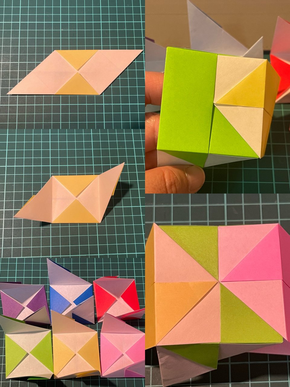 正方体魔方 正方形纸 15cm×15cm 6张