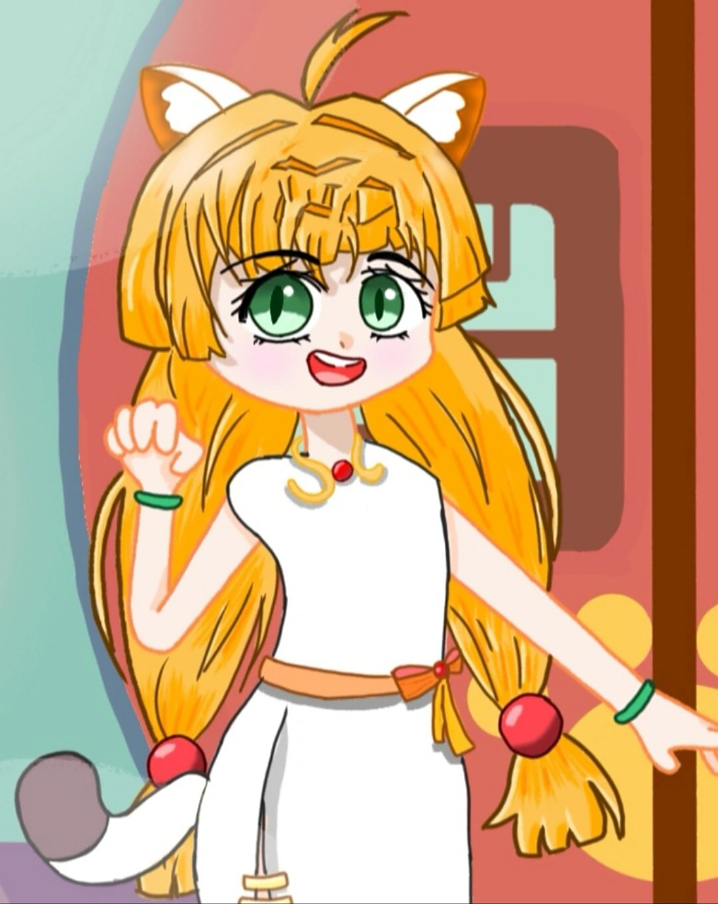 我画的明日or皓月拟人 请原谅我潦草的画风 不喜勿喷 第五张图来自