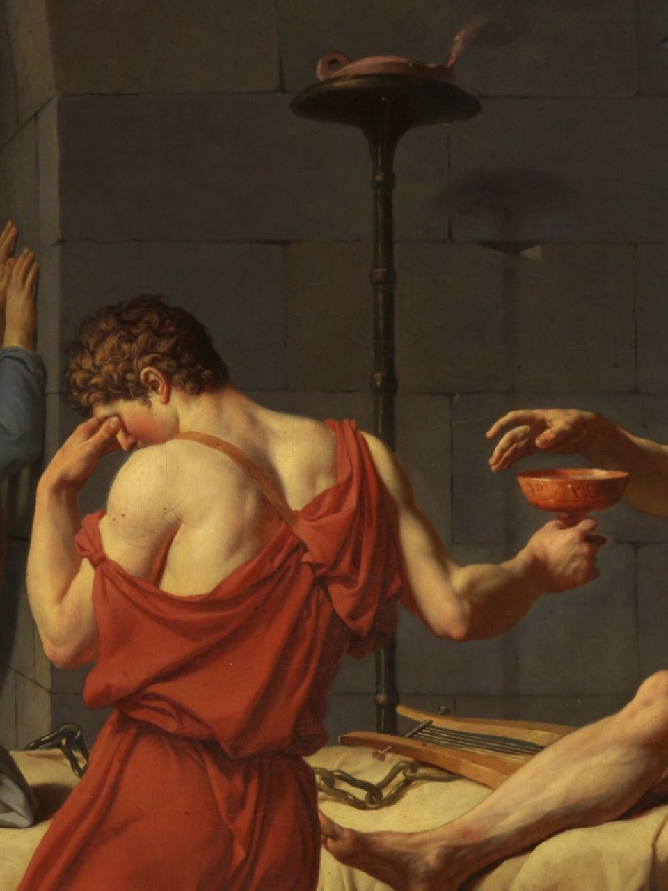苏格拉底之死是谁画的图片