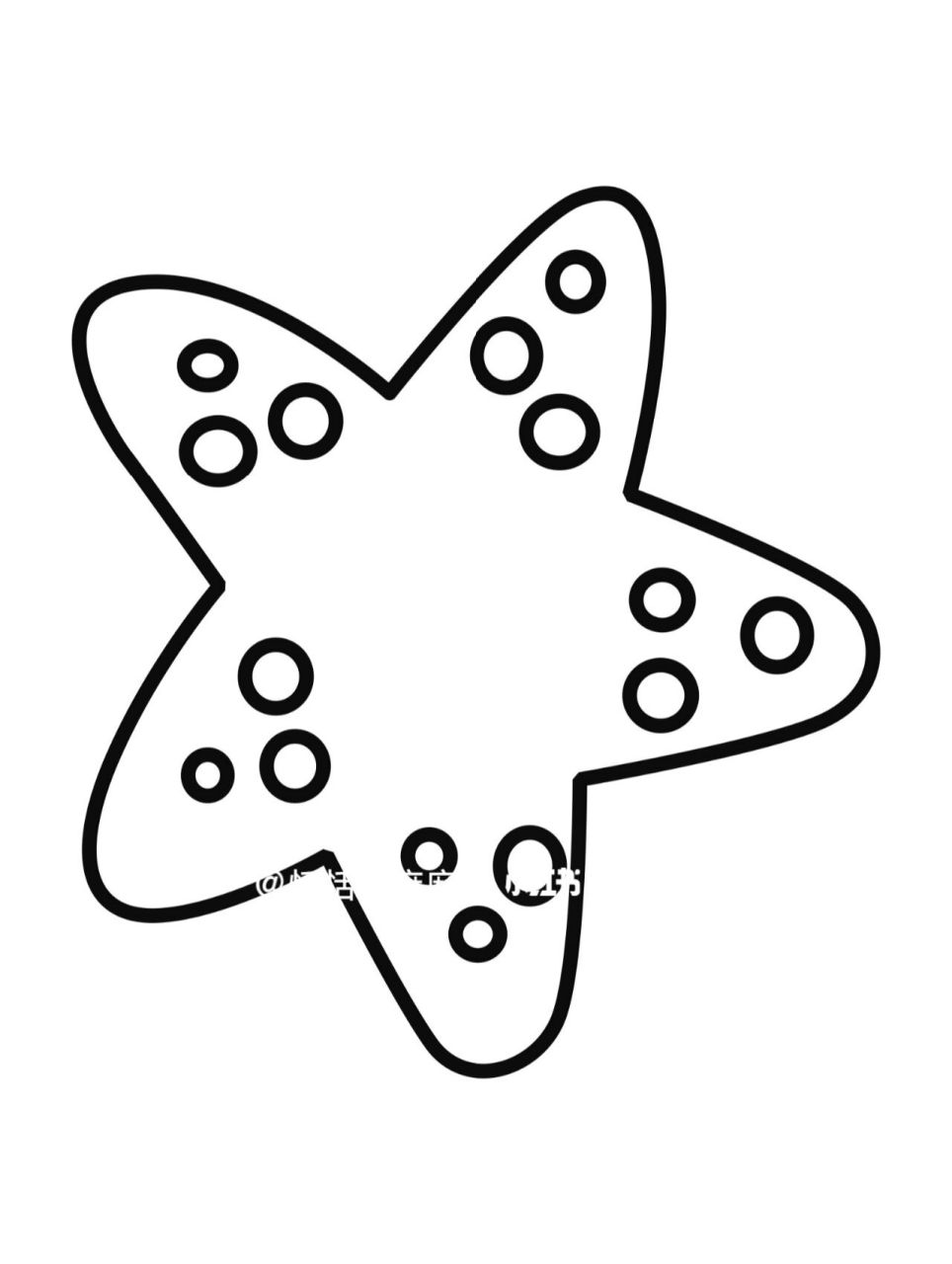 海底世界素材 | 海洋生物简笔画 各种可爱的海洋生物～你喜欢什么颜色