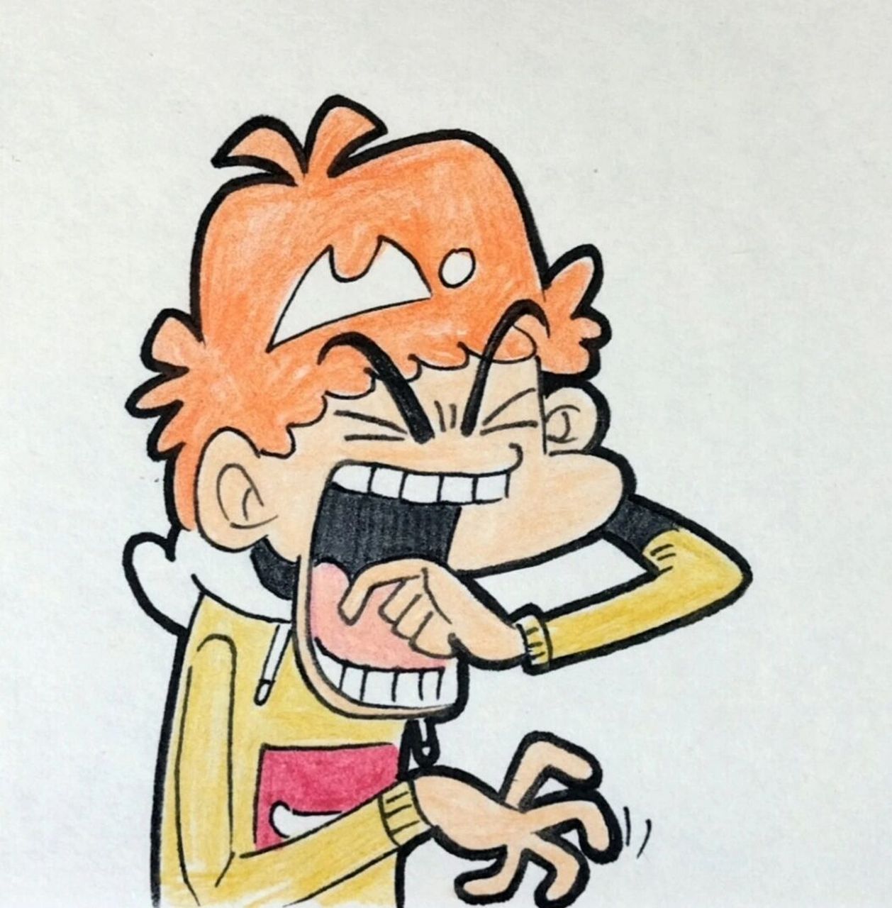 阿衰简笔画绘画