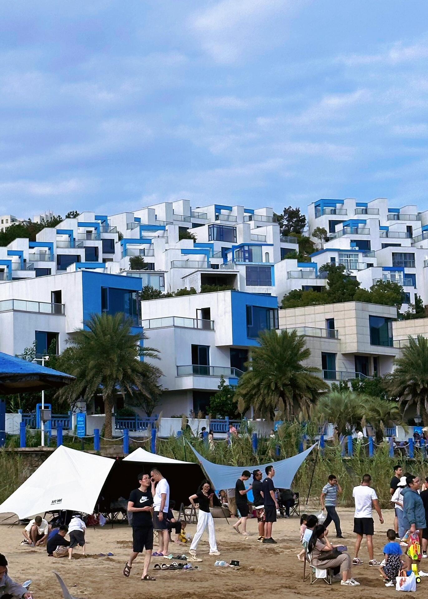 这么热门的景点居然免费游玩,秀山蓝白小镇