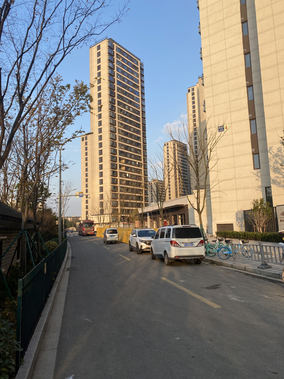 天气晴好宁波潮悦南塘交付在即 宁波潮悦南塘预计3月角度 项目施工