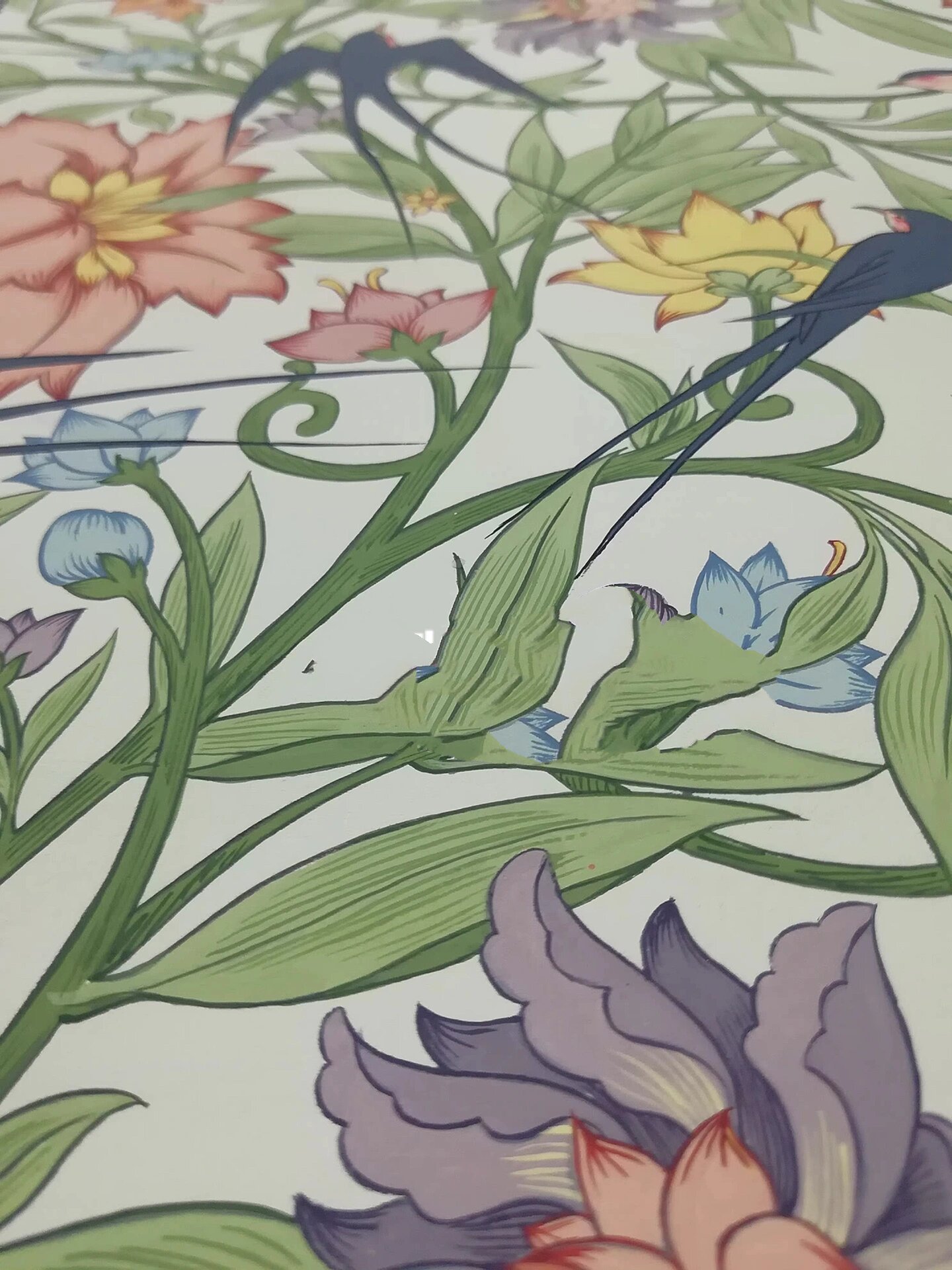 纯手绘|原创四方连续纹样步骤来啦～ 原创设计作品《春韵》 大小:4开