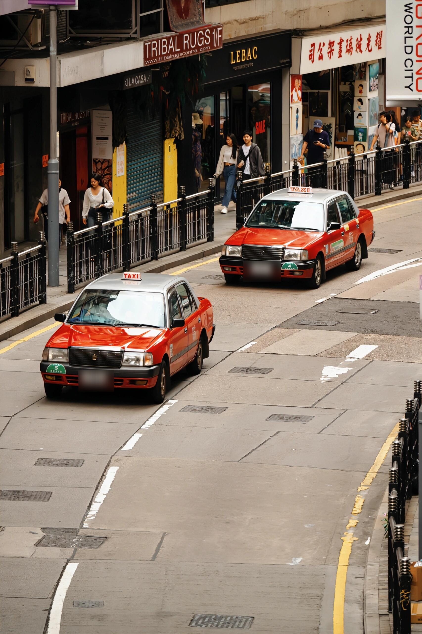 终于知道为什么香港的车比内地的好,出租车图片大全大图