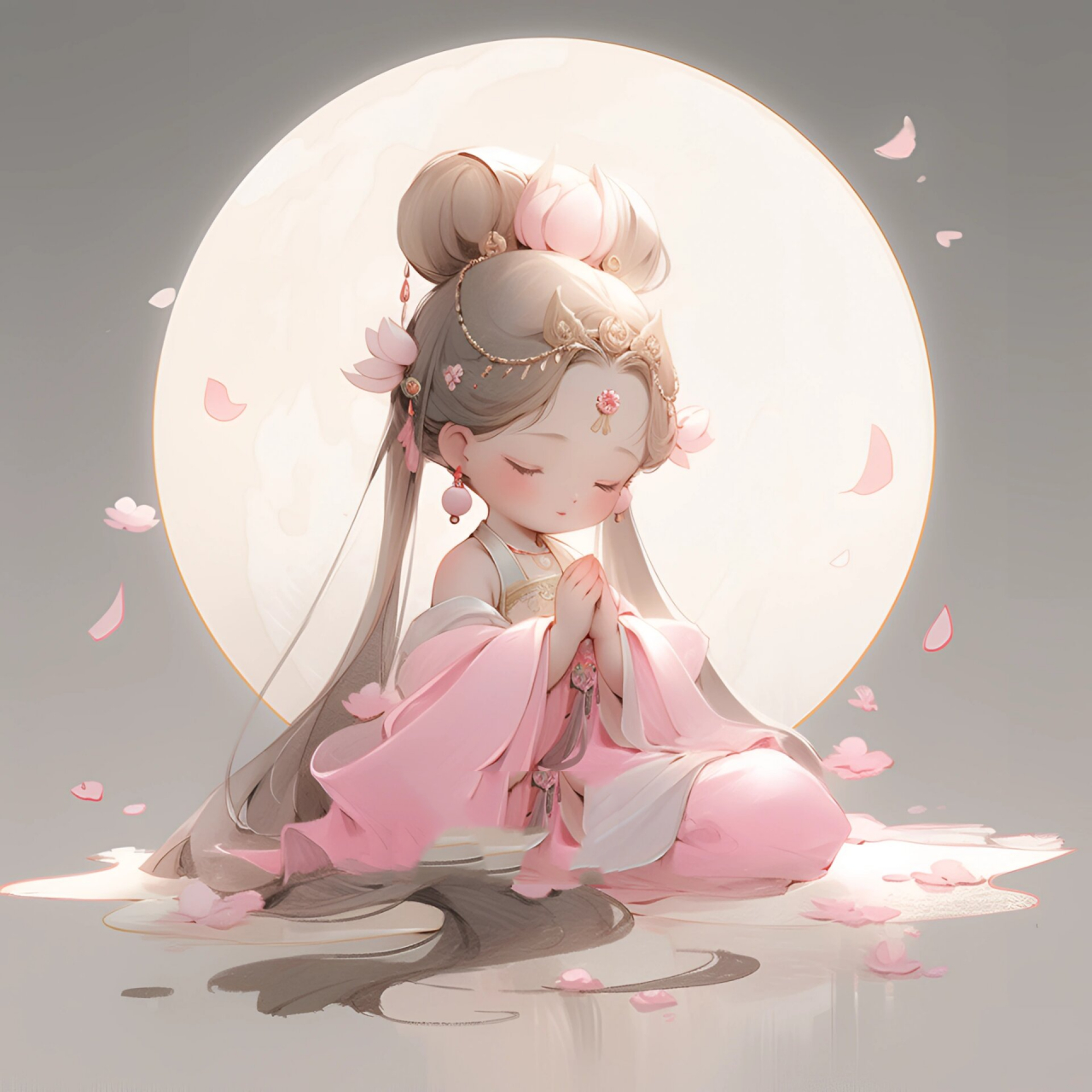 佛系|情侣头像|好运莲莲