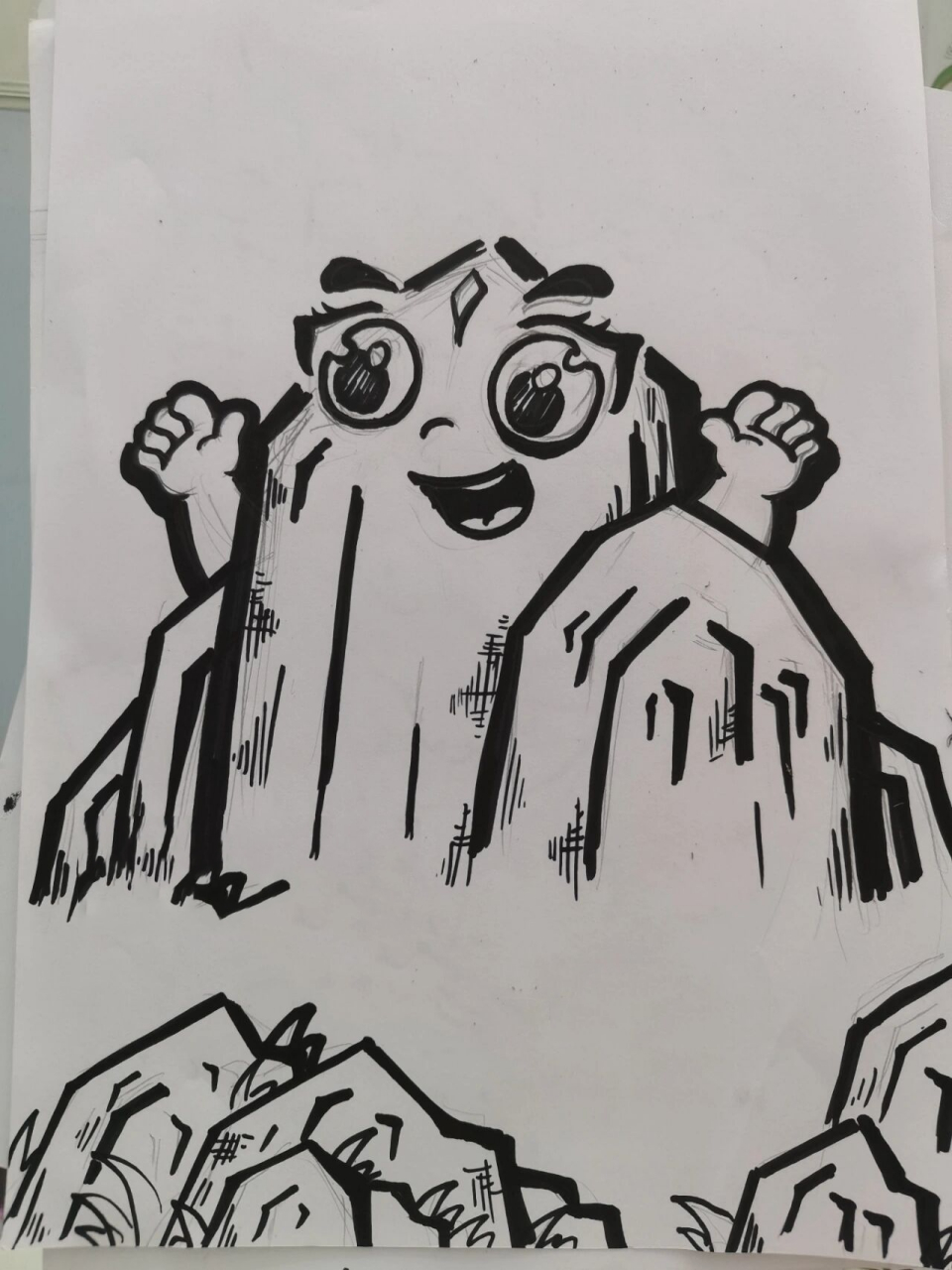 自然类简笔画|大山        更新一些不常见的东西,给大家提供思路