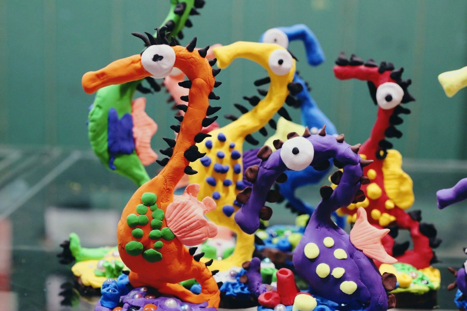 粘土立体综合课程《海马》 少儿综合立体课程