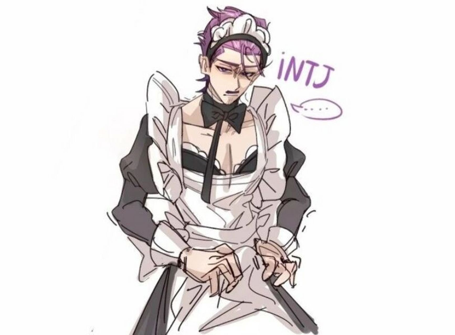 紫人组的女仆装