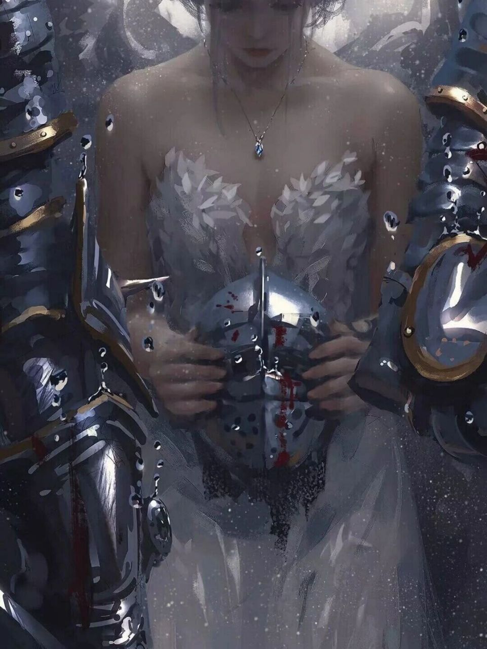 鬼刀 别名 ghost blade 作者 wlop 	 《 》是国内原创绘本,现连载于