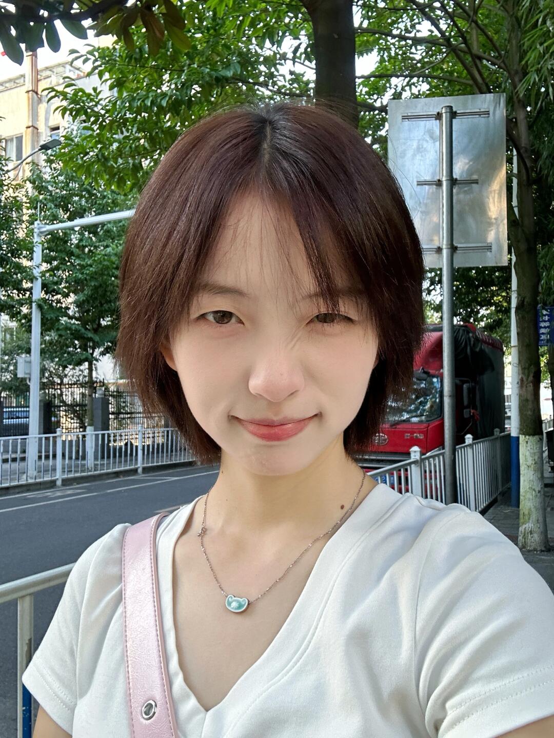 有被顺毛短发乖到