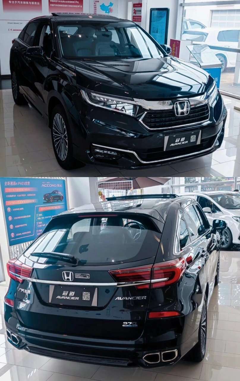 本田冠道370豪华版,落地26.