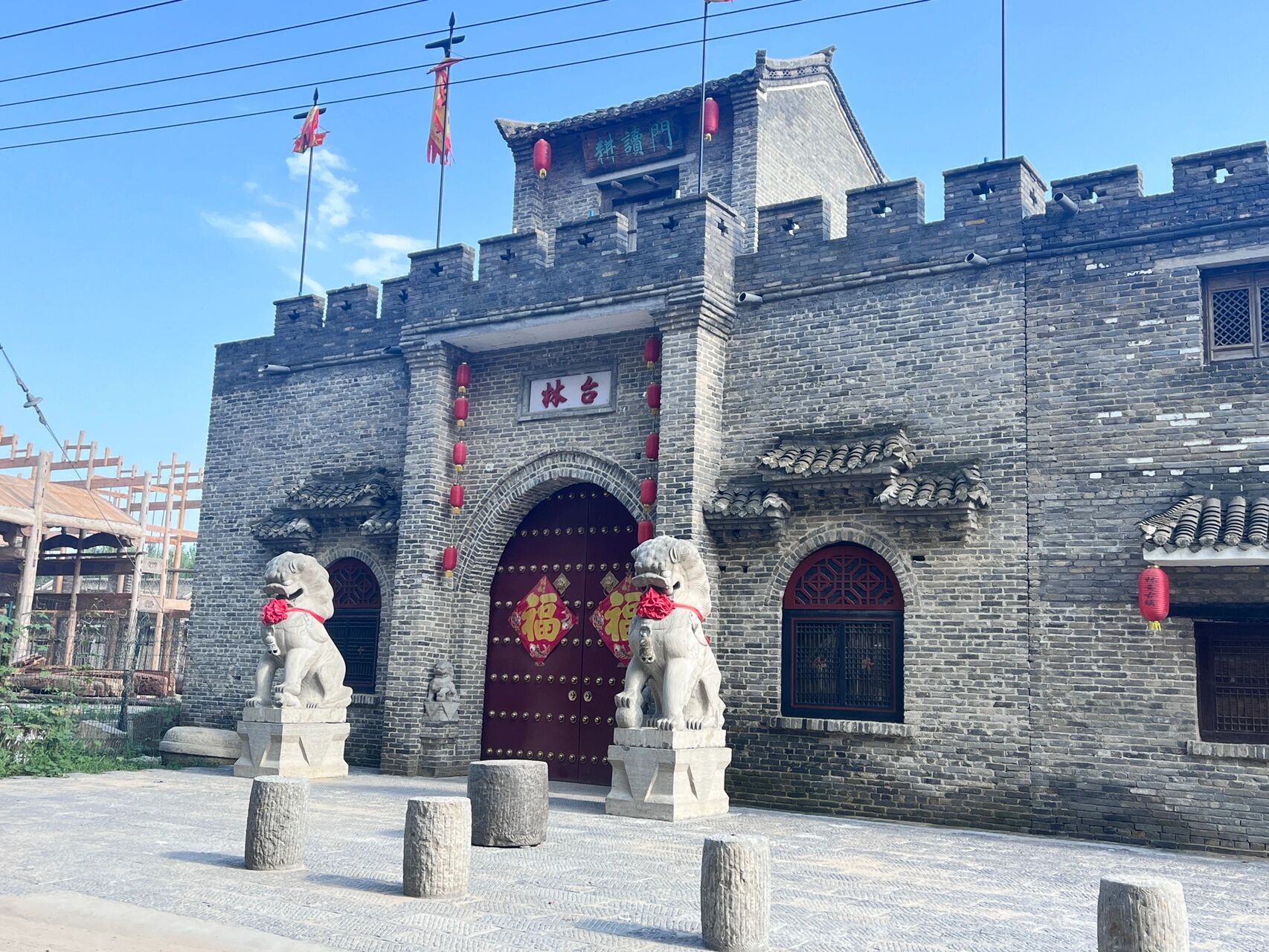 单县游 p1林台古镇 其他单县浮龙湖 越接近晚上 风景更好看