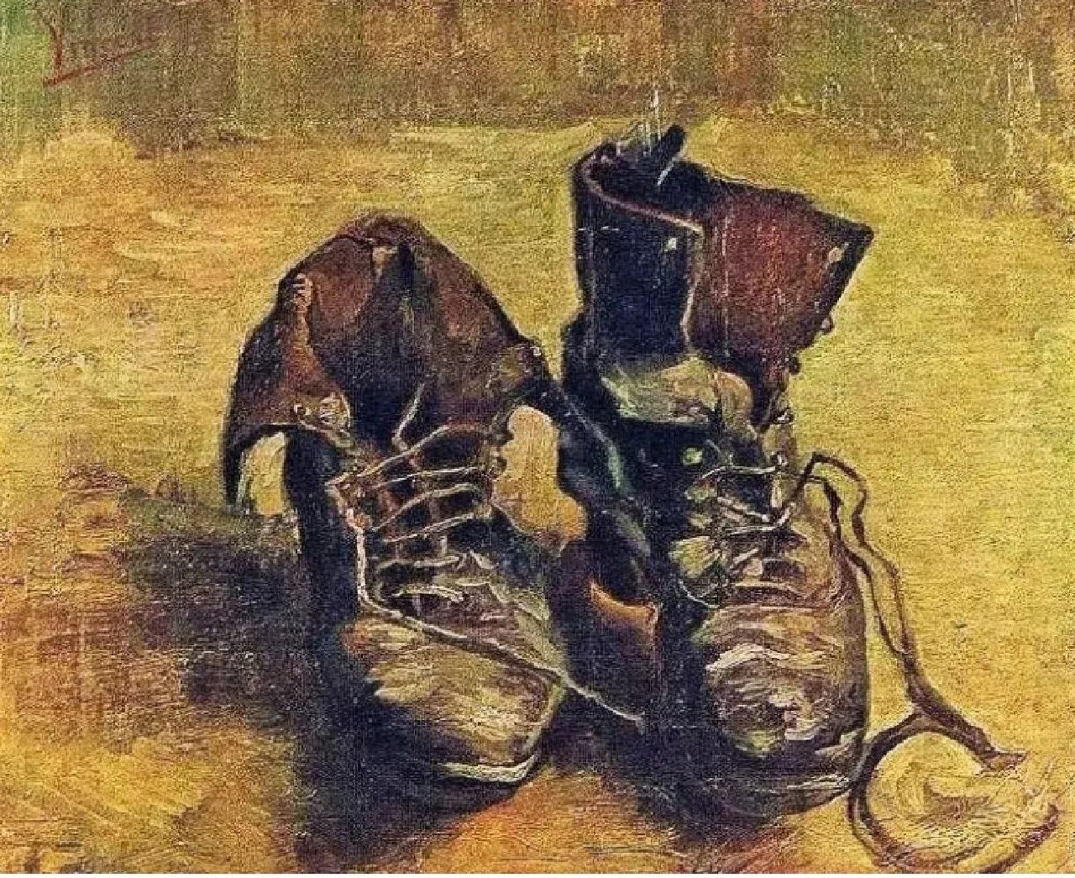 梵高的《农鞋》图片