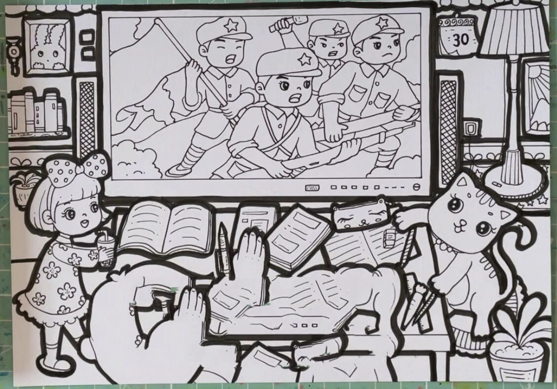 我心中的英雄主题——抗日英雄