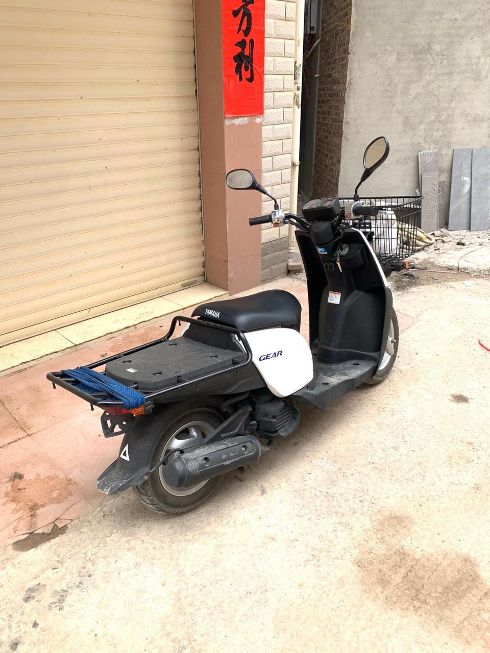 雅马哈大货架50,四冲水冷,电喷发动机50cc ,一手水回来半年了,日本