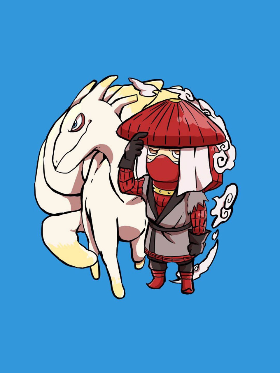 分享 火影忍者 九个尾兽q版 手机屏保 以前无意找到的九张q版火影尾兽