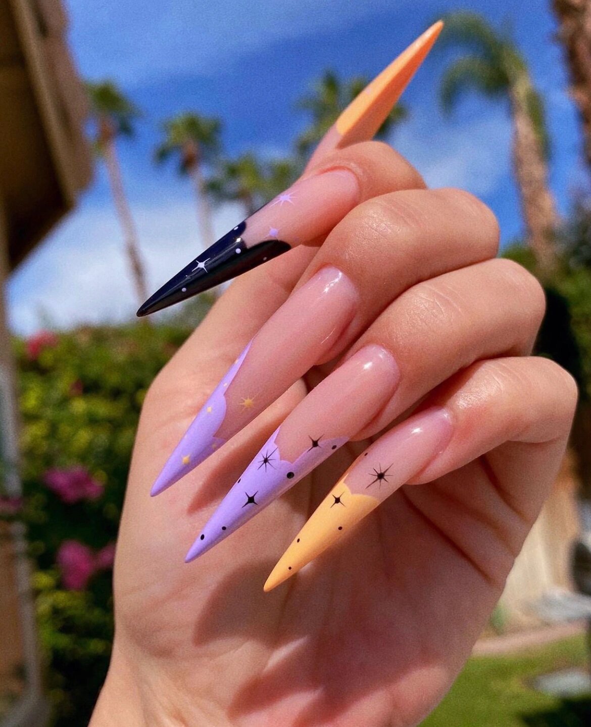 欧美风格长款美甲合集97 辣妹必备系列00