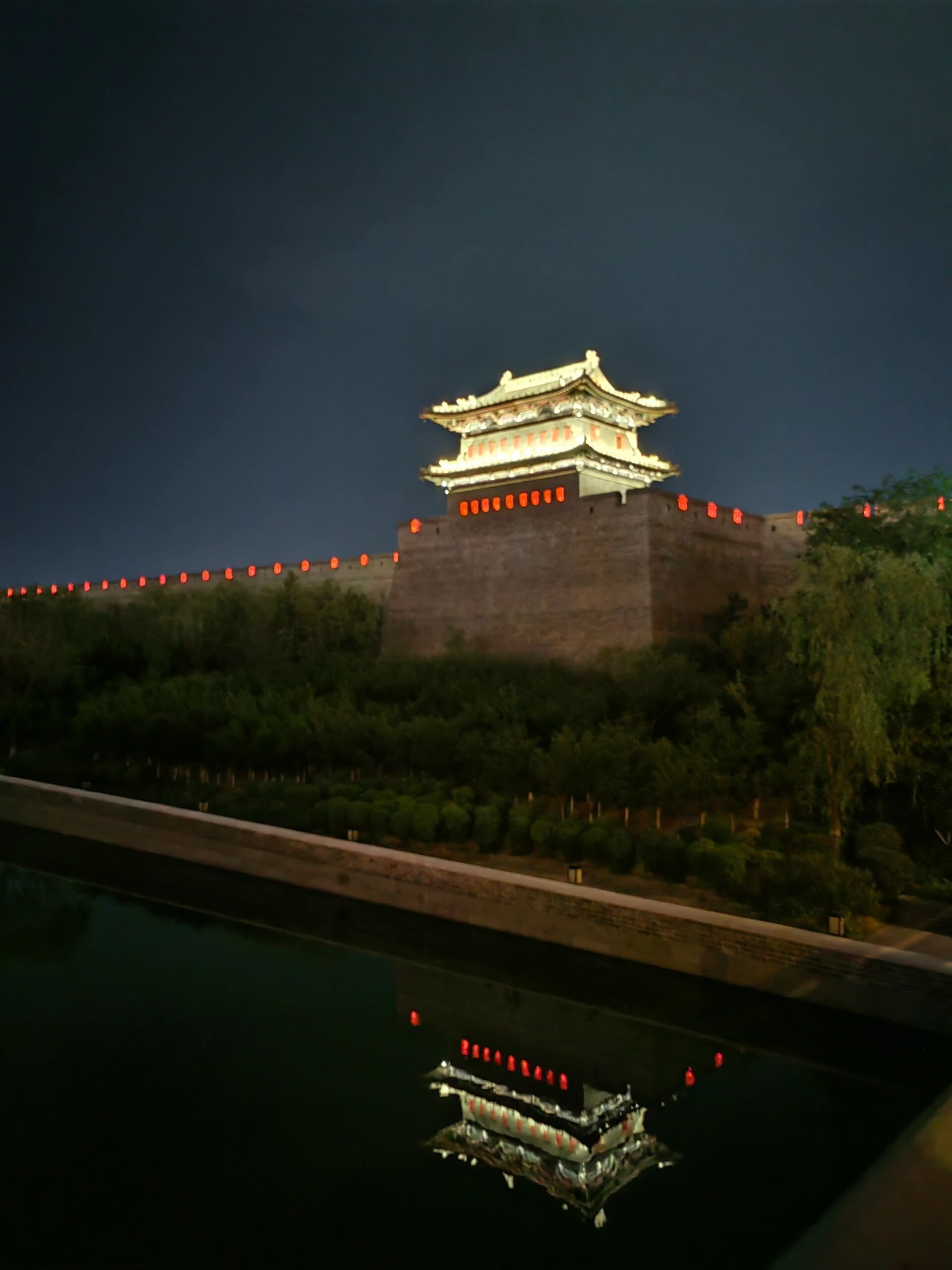 大同古城夜景