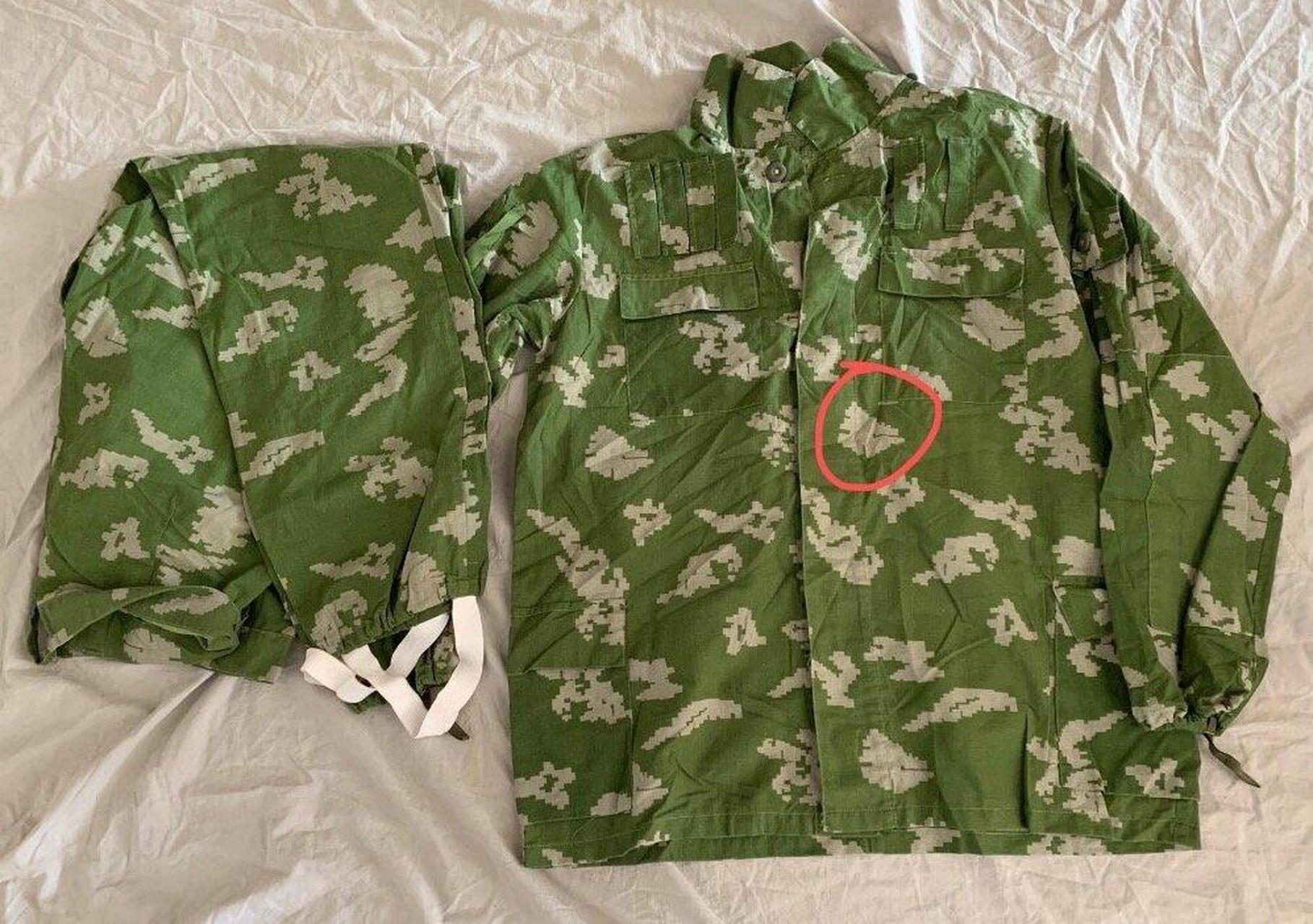 cdg和uc,supreme使用的毛子迷彩 1.前苏联的klmk迷彩 2.