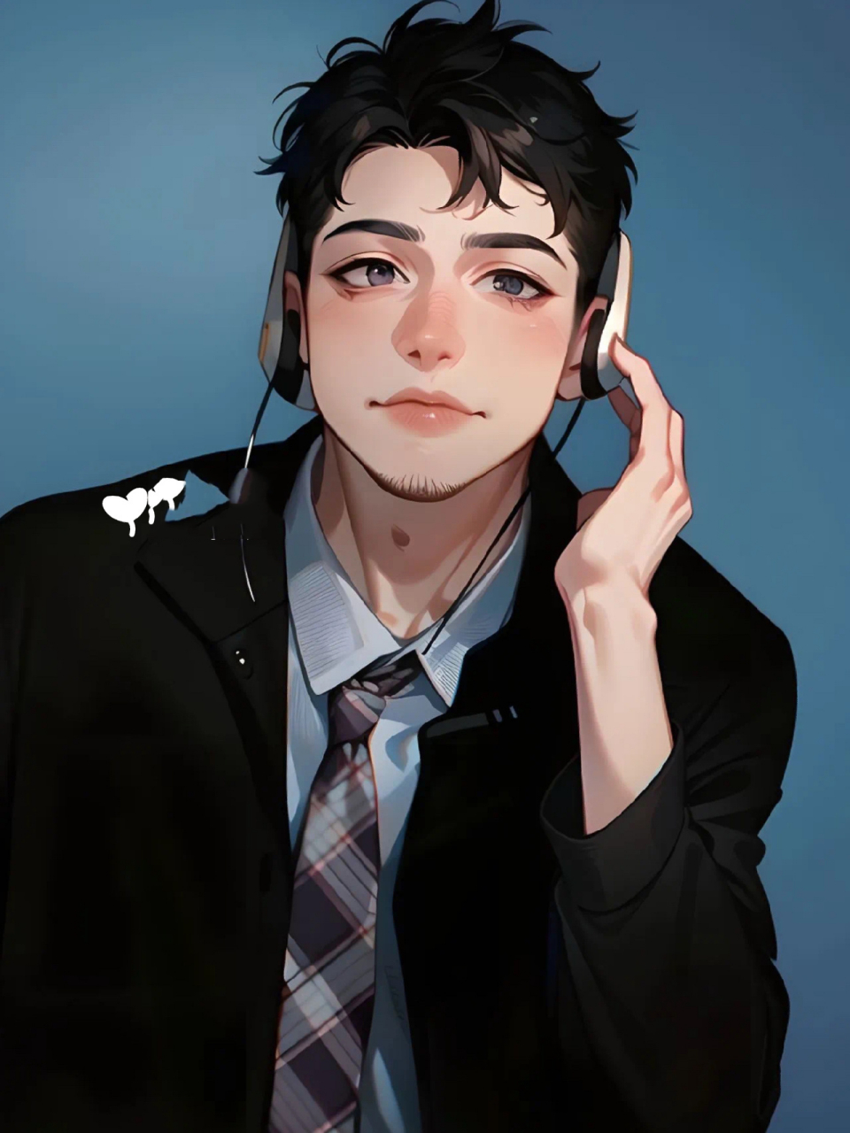 绘画素材 | q版动漫男生